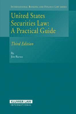 Jim Bartos - United States Securities Law, Inbunden