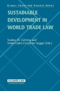 bokomslag Sustainable Development in World Trade Law