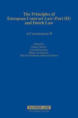 The Principles of European Contract Law (Part III) and Dutch Law 1