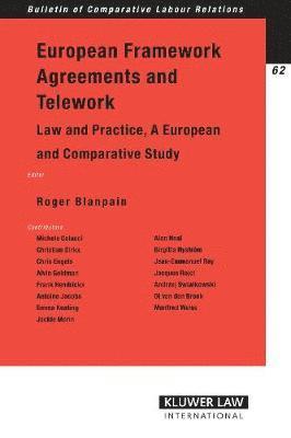 bokomslag European Framework Agreements and Telework