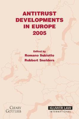 bokomslag Antitrust Developments in Europe