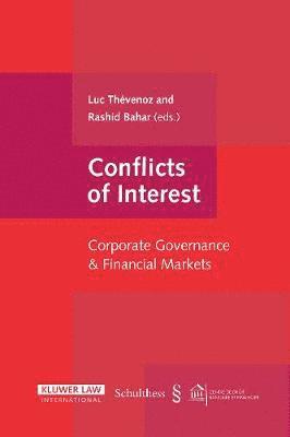 Luc Thevenoz, Rashid Bahar, Luc Thevenoz, Rashid Bahar - Conflicts of Interest, Inbunden