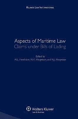 bokomslag Aspects of Maritime Law