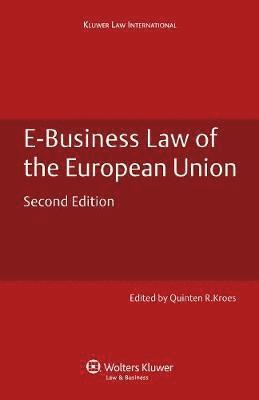 bokomslag E-Business Law of the European Union