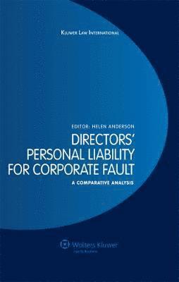Directors' Personal Liability for Corporate Fault 1