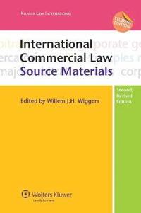 bokomslag International Commercial Law: Source Materials