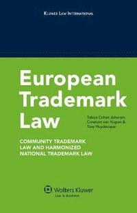 bokomslag European Trademark Law