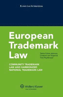 bokomslag European Trademark Law