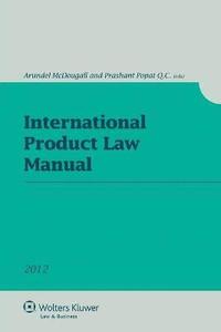 bokomslag International Product Law Manual