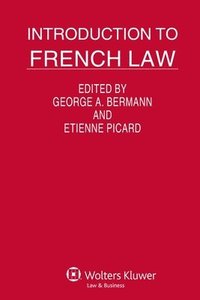 bokomslag Introduction to French Law