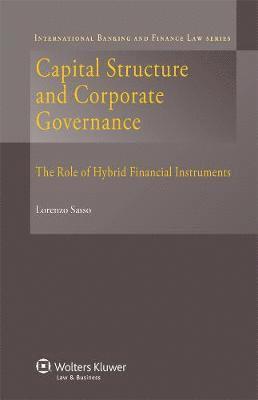 bokomslag Capital Structure and Corporate Governance