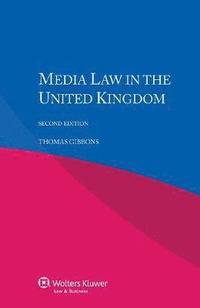 bokomslag Media Law in the United Kingdom