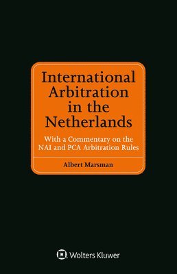 bokomslag International Arbitration in the Netherlands