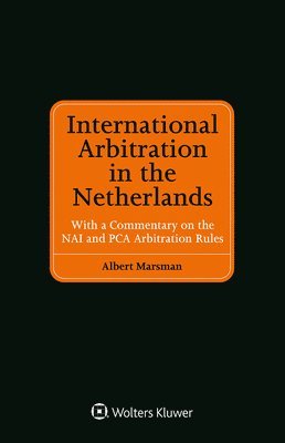 bokomslag International Arbitration in the Netherlands