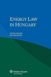 bokomslag Energy Law in Hungary