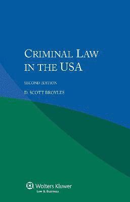 bokomslag Criminal Law in the USA