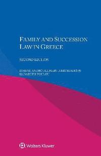 bokomslag Family and Succession Law in Greece