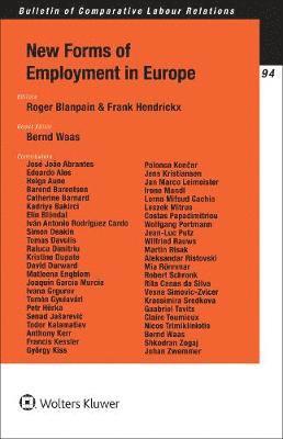 Roger Blanpain, Frank Hendrickx, Bernd Waas - New Forms of Employment in Europe, Häftad