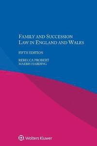 bokomslag Family and Succession Law in England and Wales