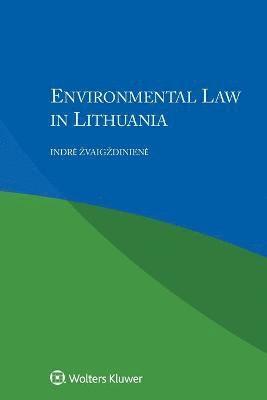 bokomslag Environmental Law in Lithuania