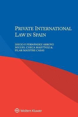 bokomslag Private International Law in Spain