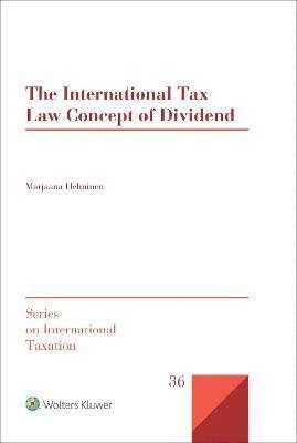 bokomslag The International Tax Law Concept of Dividend