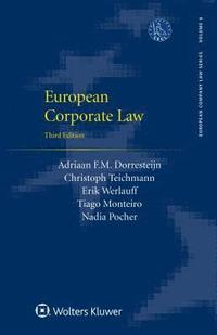 bokomslag European Corporate Law