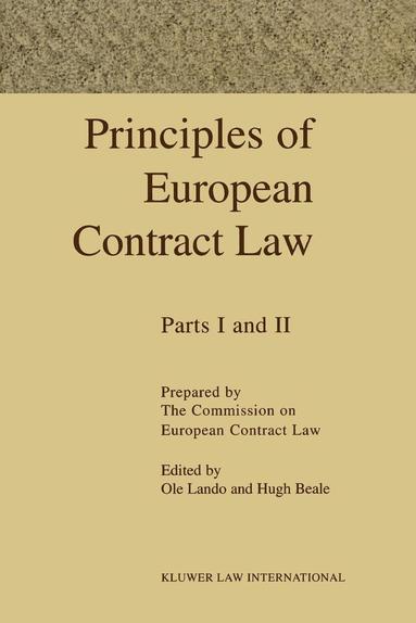 bokomslag Principles Of European Contract