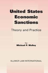 bokomslag United States Economic Sanctions