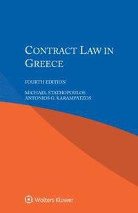 bokomslag Contract Law in Greece