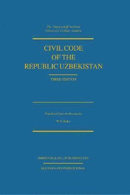 bokomslag Civil Code of the Republic Uzbekistan