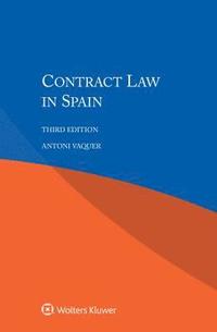 bokomslag Contract Law in Spain