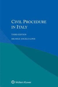 bokomslag Civil Procedure in Italy