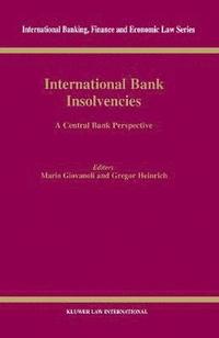 bokomslag International Bank Insolvencies