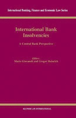 bokomslag International Bank Insolvencies