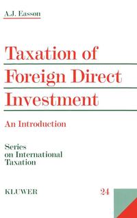 bokomslag Taxation Of Foreign Direct Investment, An Introduction