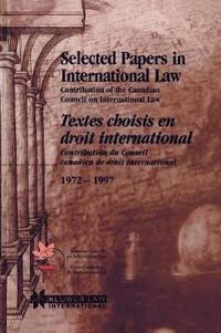 bokomslag Selected Papers in International Law