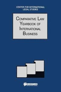 bokomslag The Comparative Law Yearbook of International Business