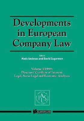 bokomslag Developments in European Company Law