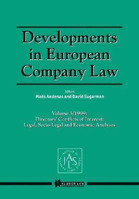 bokomslag Developments in European Company Law