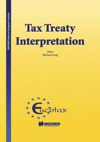 bokomslag Tax Treaty Interpretation
