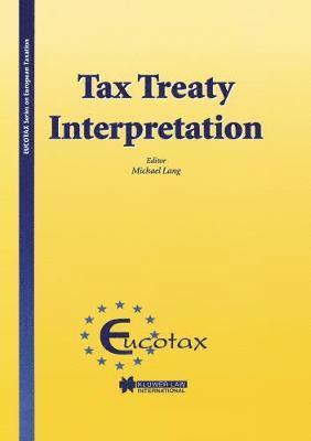 bokomslag Tax Treaty Interpretation