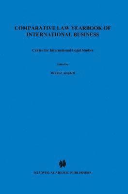 Comparative Law Yearbook of International Business