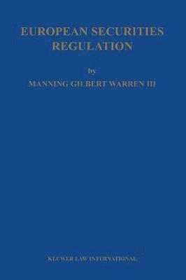 European Securities Regulation 1