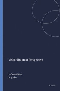bokomslag Volker Braun in Perspective