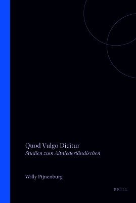 Willy Pijnenburg - Quod Vulgo Dicitur, Häftad