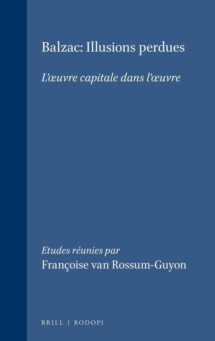 Balzac: Illusions perdues, Häftad
