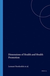 bokomslag Dimensions of Health and Health Promotion