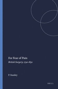 bokomslag For Fear of Pain