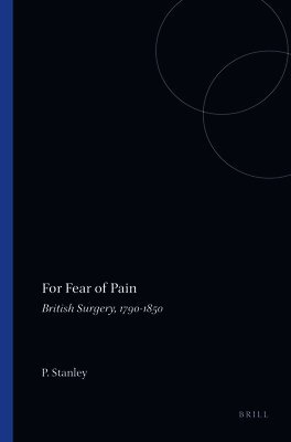 Peter Stanley - For Fear of Pain, Häftad